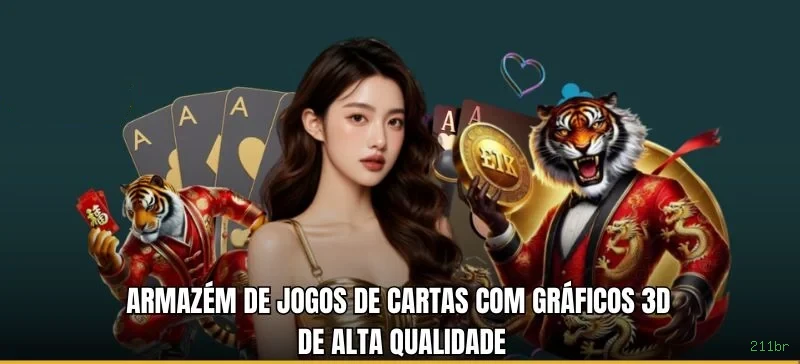Imagem promocional do cassino online da 211br mostrando jogos ao vivo